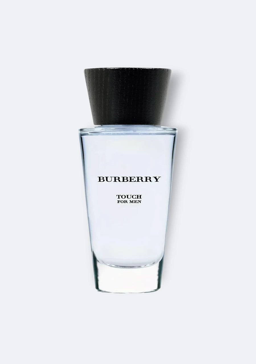 BURBERRY Touch Eau de Toilette – Aromatic Men's Cologne – With Notes of Mandarin Tree, Violet Leaves, White Pepper & Vetiver – Luxury Perfumes for Men – Long Lasting Fragrance 3.3 Fl Oz