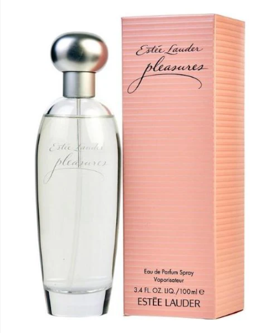 Estée Lauder Pleasures Eau de Parfum Spray – A Floral Symphony of Lilies, White Peonies, and Jasmine | Women's Fragrance, 3.4 fl oz (100ml)