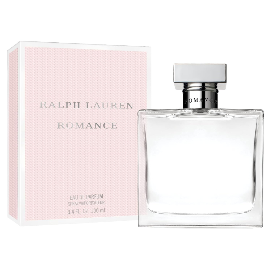 Ralph Lauren Romance Eau de Parfum – Floral & Woody Women's Fragrance with Rose, Jasmine & Berries – Medium Intensity, 3.4 Fl Oz / 100ml